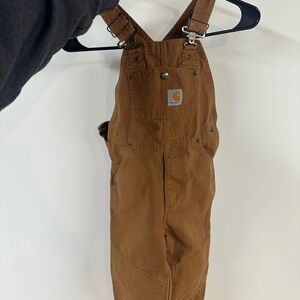 Boy’s Carhartt Brown Bib Overalls